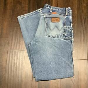 Wrangler Flame Resistant Relaxed Fit Denim Work Jeans 34x30